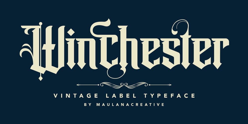 Winchester font