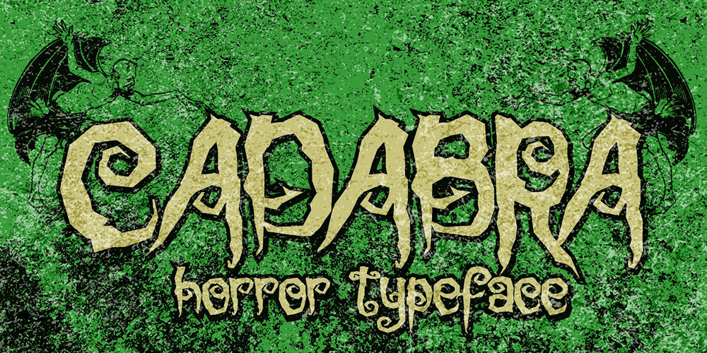Cadabra font