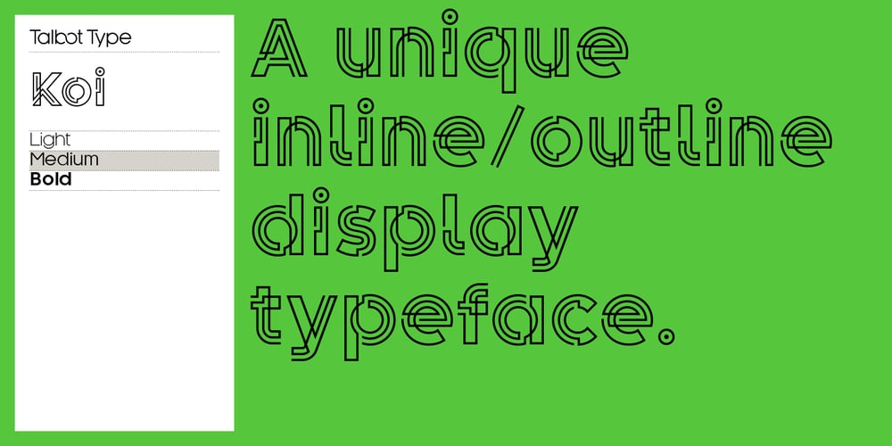 Koi font