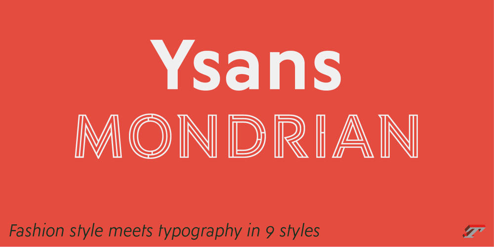 Ysans Std font