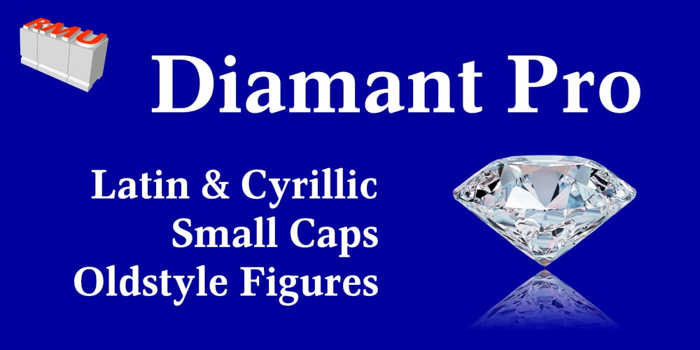 Diamant Pro font