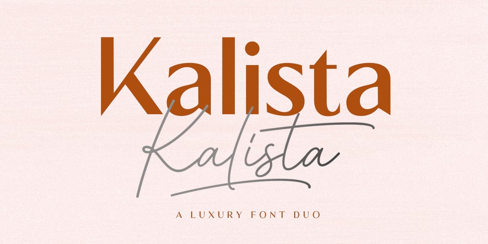 Kalista font