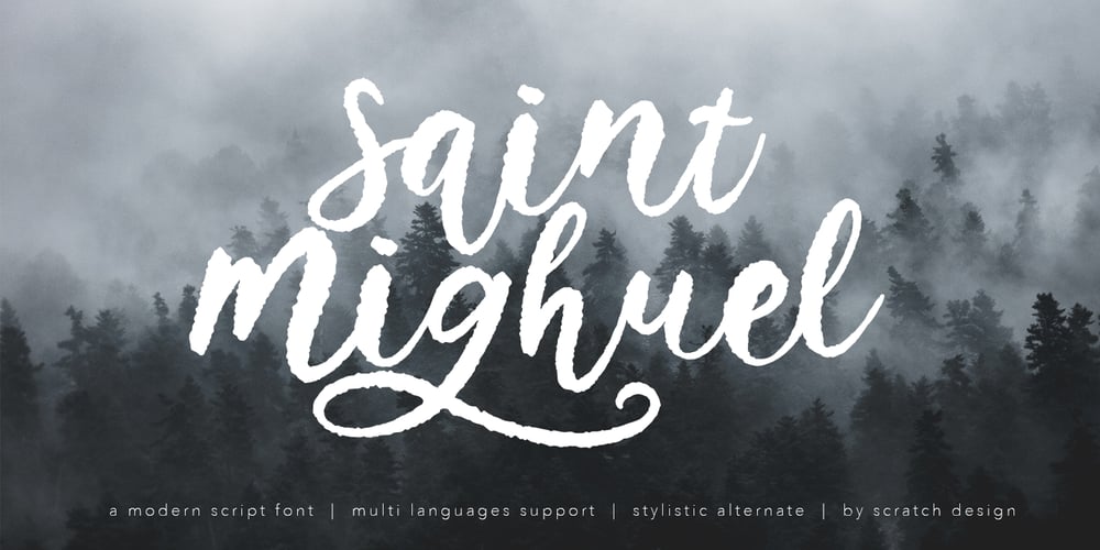 Saint Mighuel font