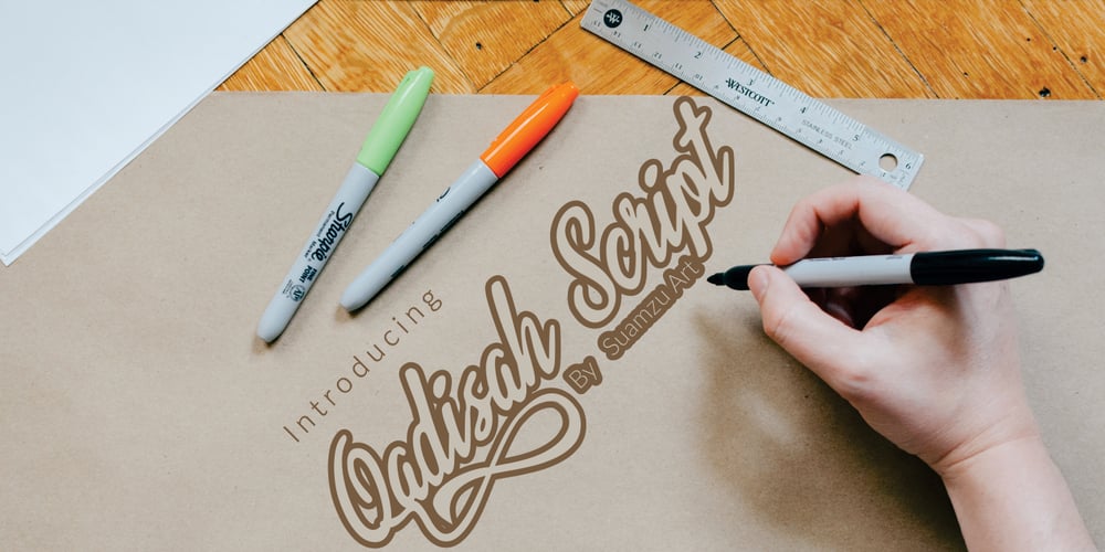 Qadisah Script font