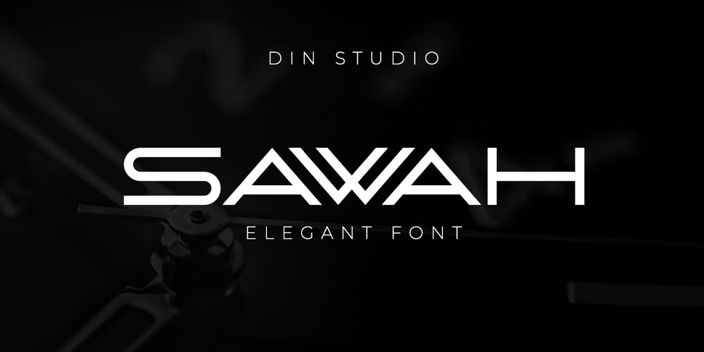 Sawah font