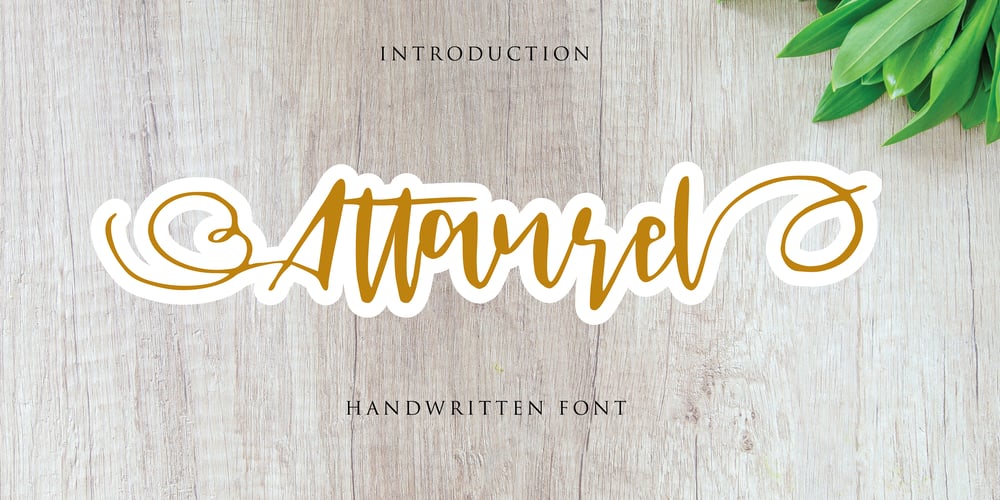 Attaurel font