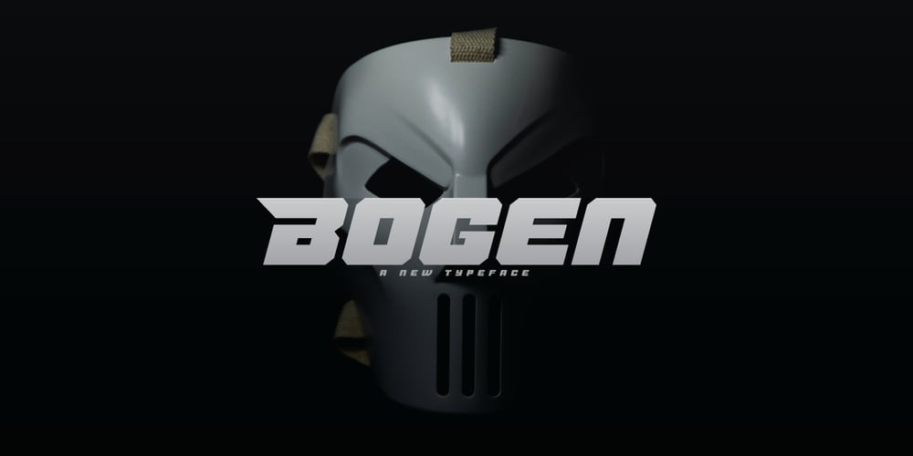 Bogen font