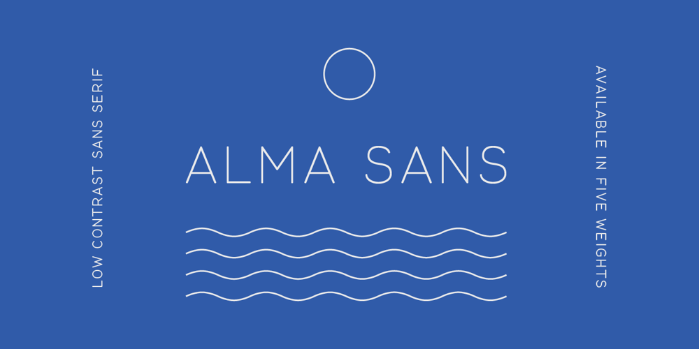 Alma Sans font