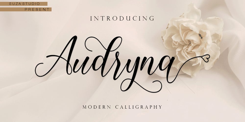 Audryna font