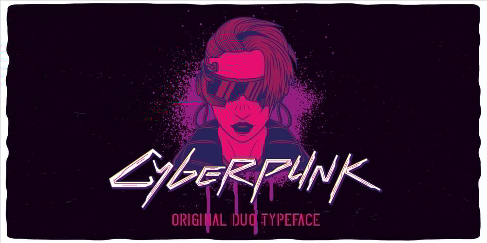 Cyberpunk font