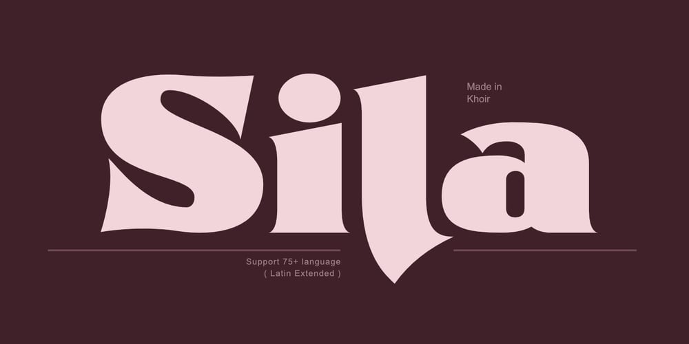Sila font