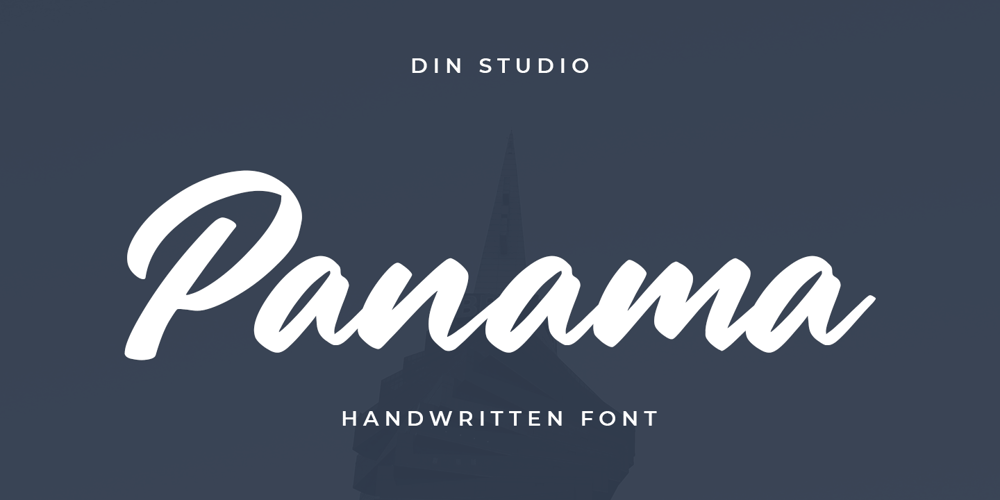 Panama font