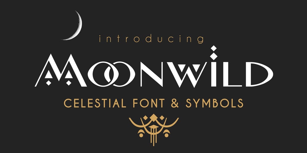 Moonwild Decorative font