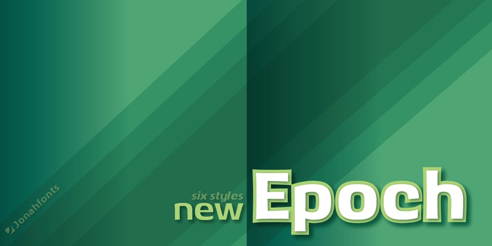 New Epoch font