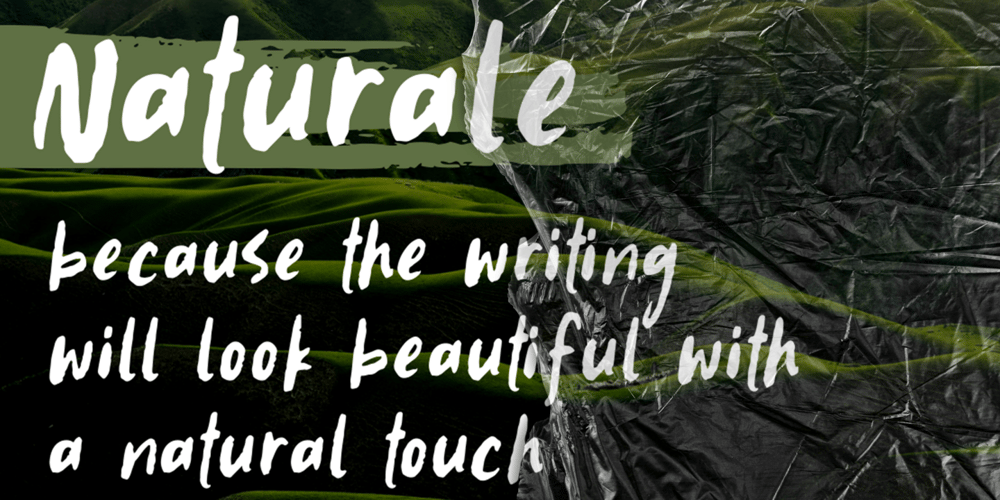 Naturale font