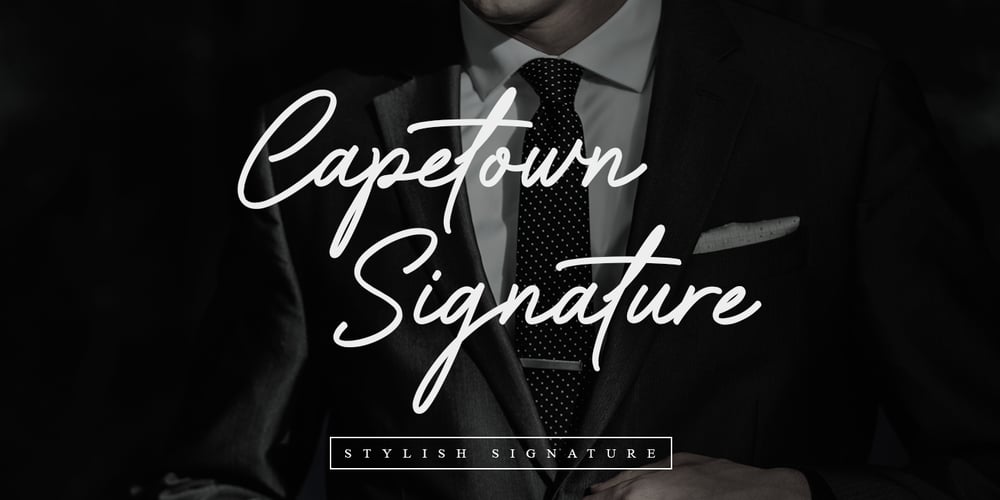 Capetown Signature font