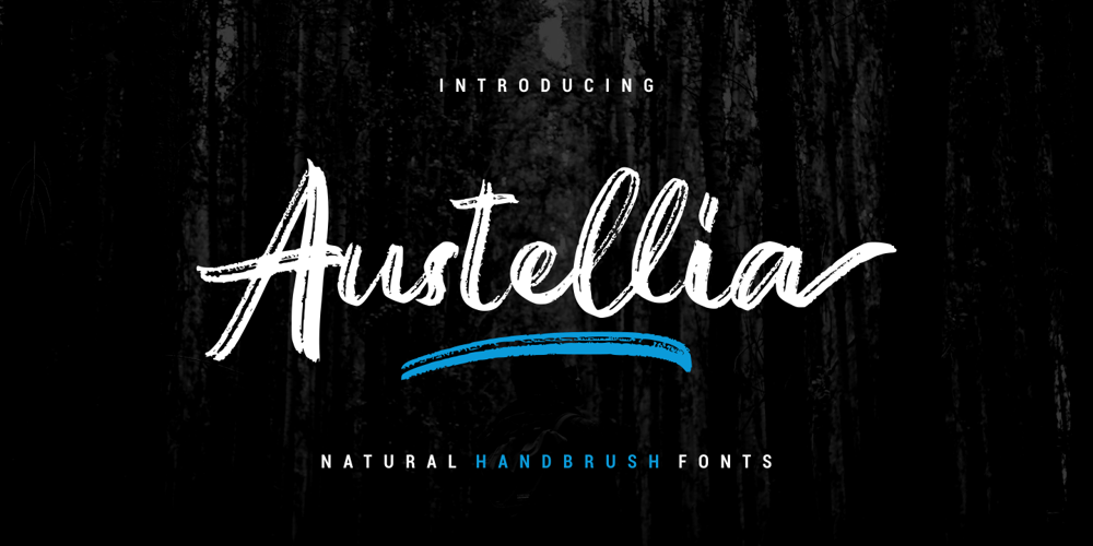 Austellia font