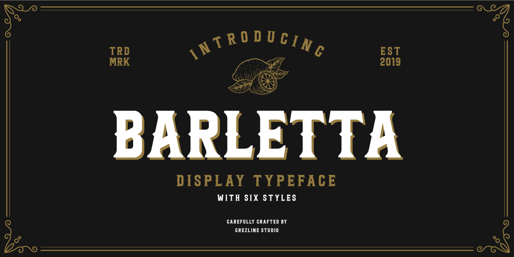 Barletta font