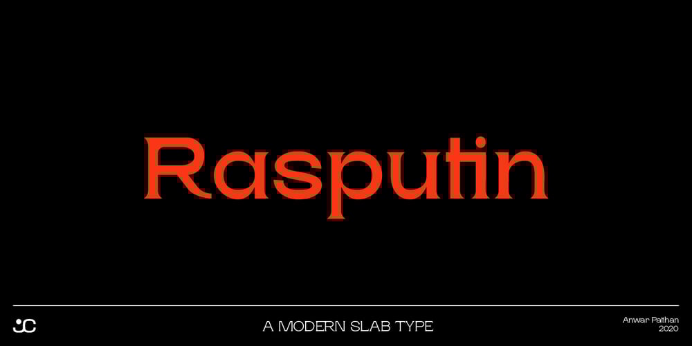 Rasputin font