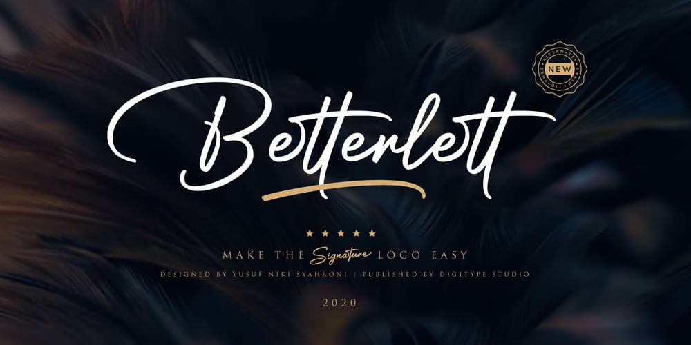 Betterlett font
