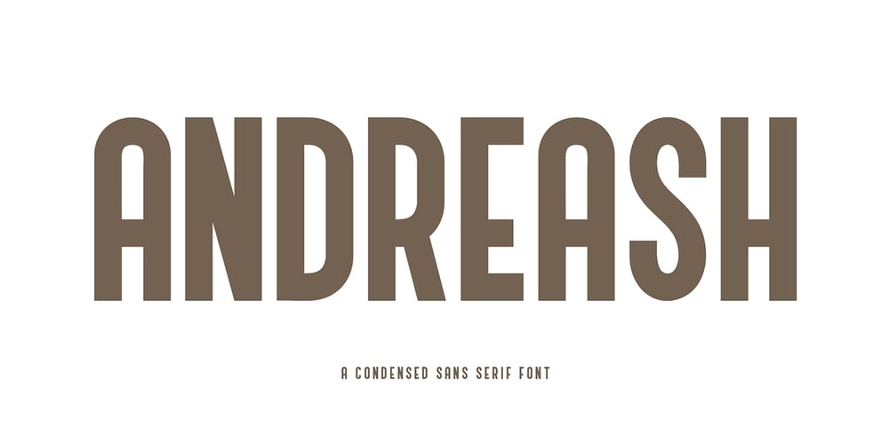 Andreash font