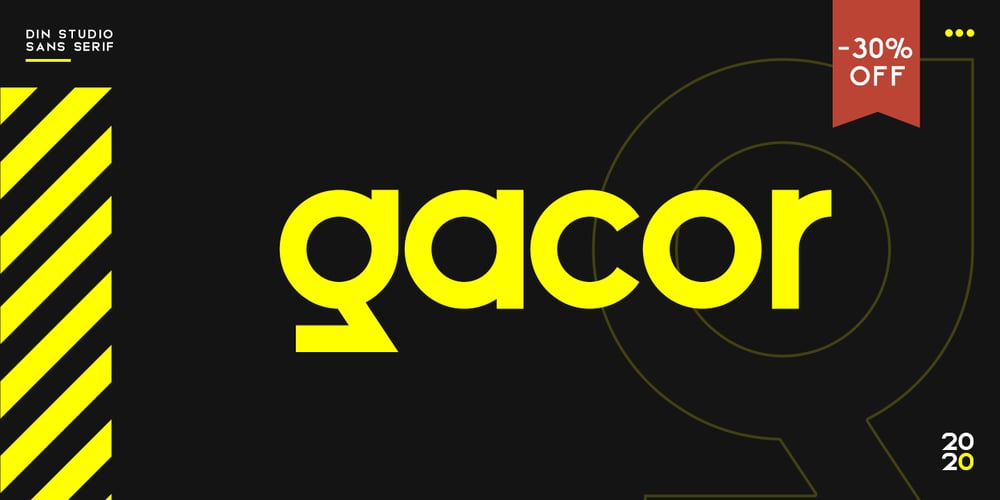 Gacor font