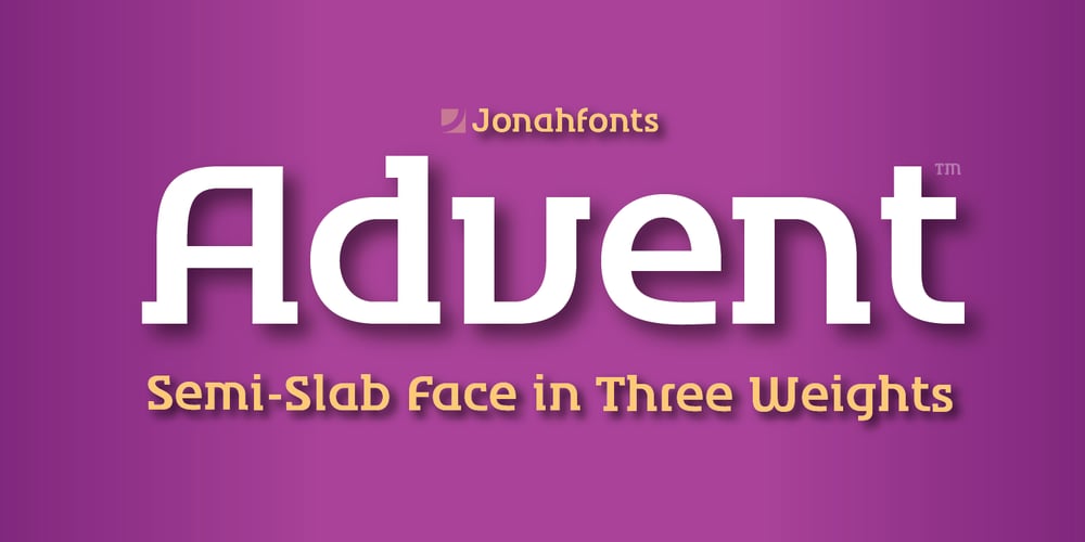 Advent font