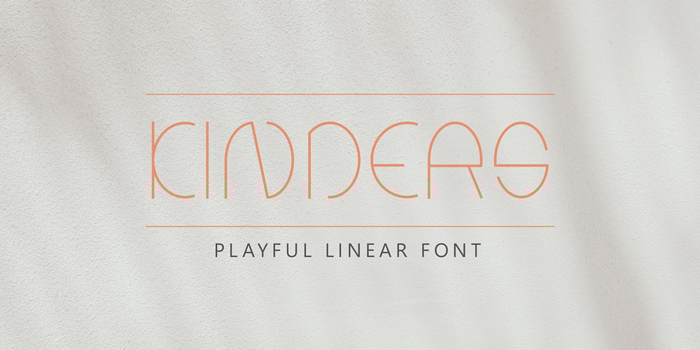 Kinders font