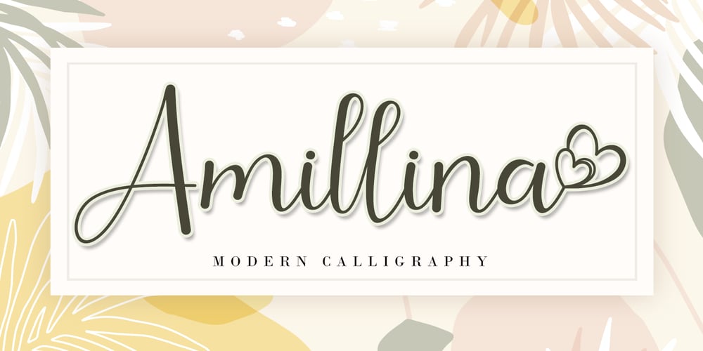Amillina font