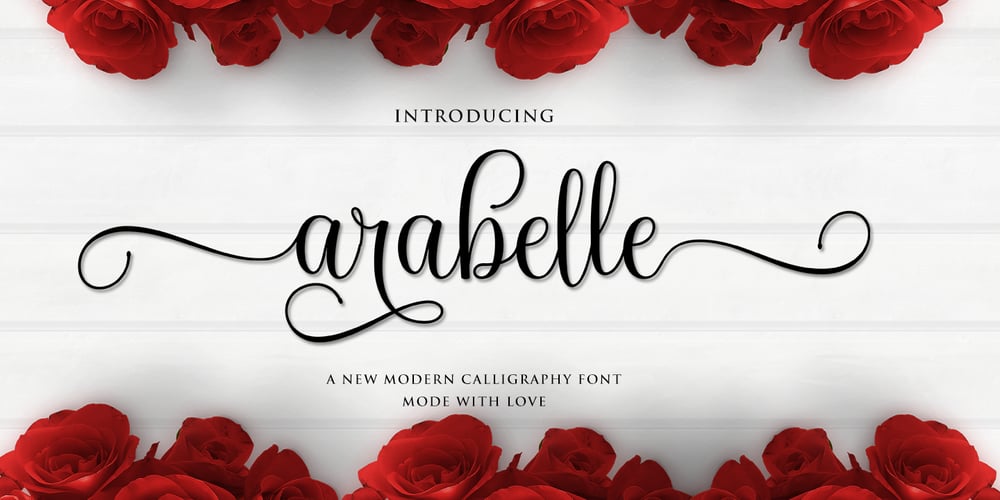 Arabelle Script font