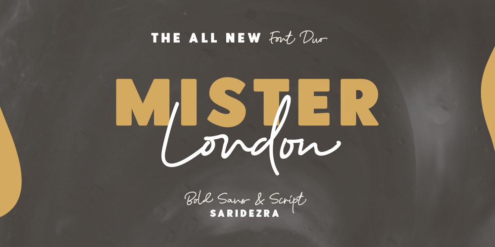 Mister London font