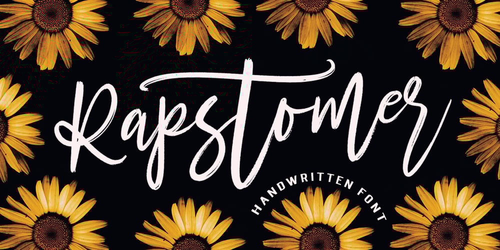 Rapstomer font