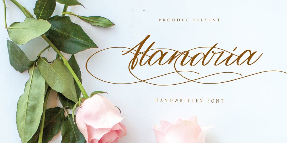 Alandria font