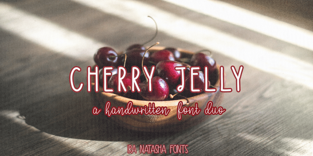 Cherry Jelly font