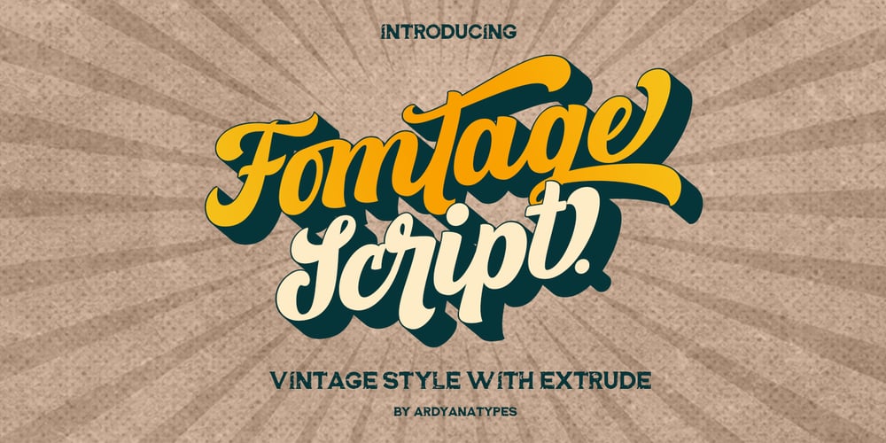 Fomtage font