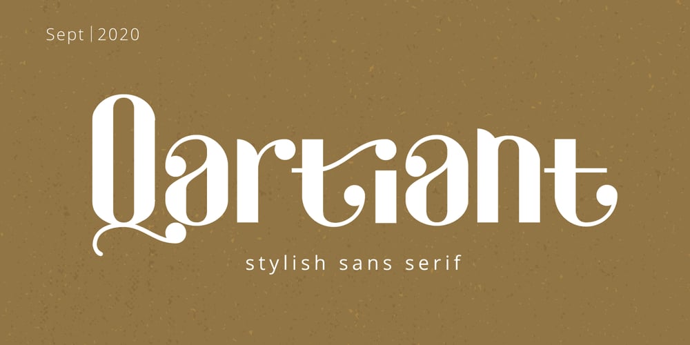 Qartiant font