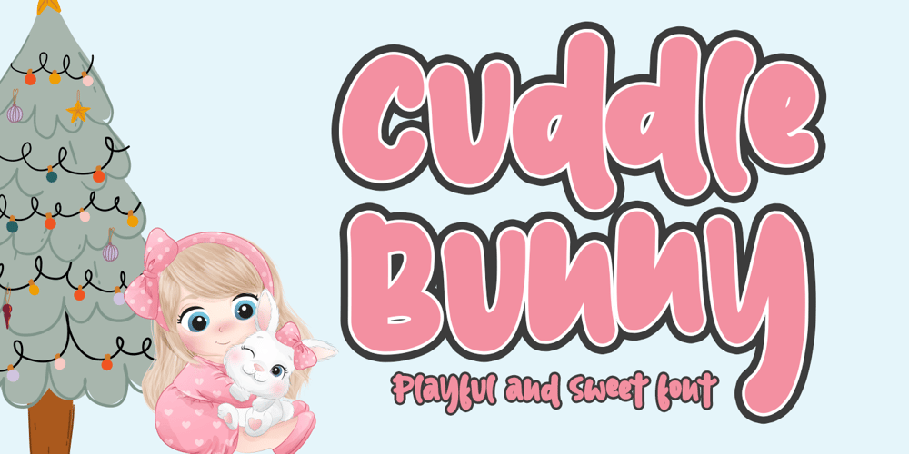 Cuddle Bunny font