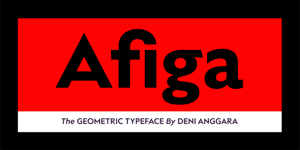 Afiga font