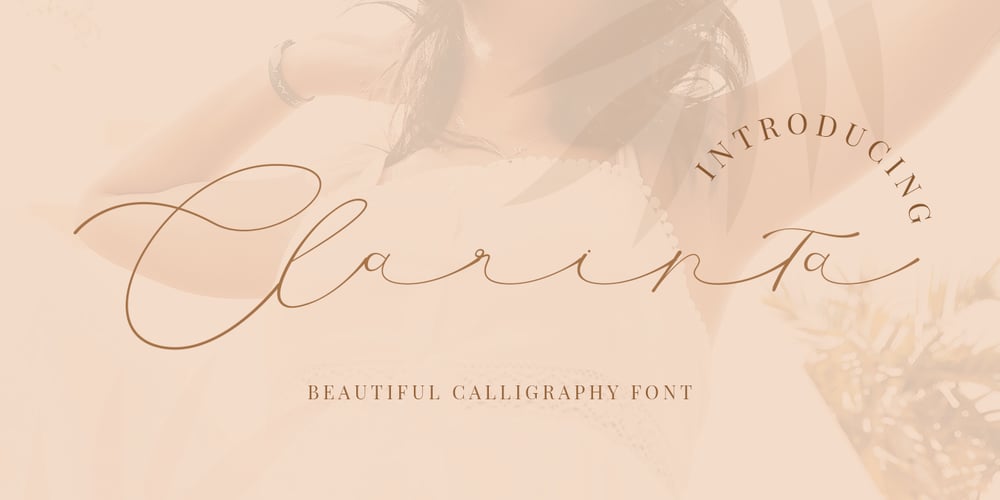 Clarinta font