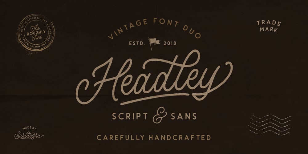 Headley font