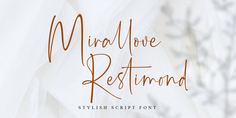 Mirallove Restimond font