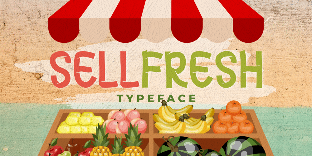 Sellfresh font