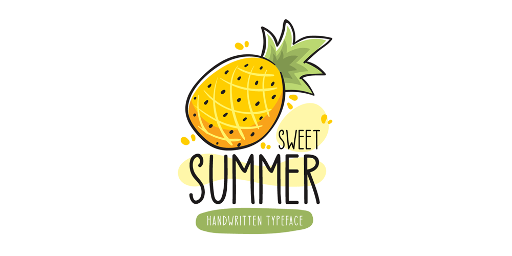 Sweet Summer font