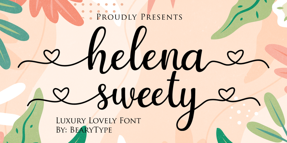 Helena Sweety font