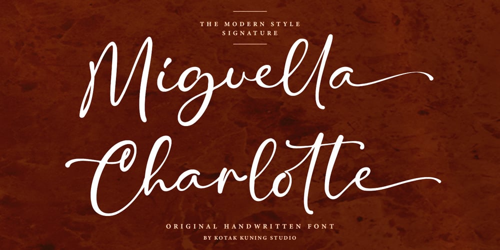 Miguella Charlotte font