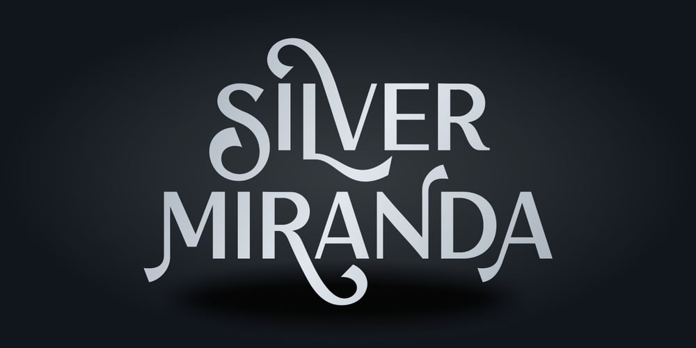 Silver Miranda font