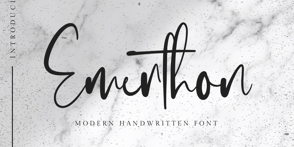 Emerthon font