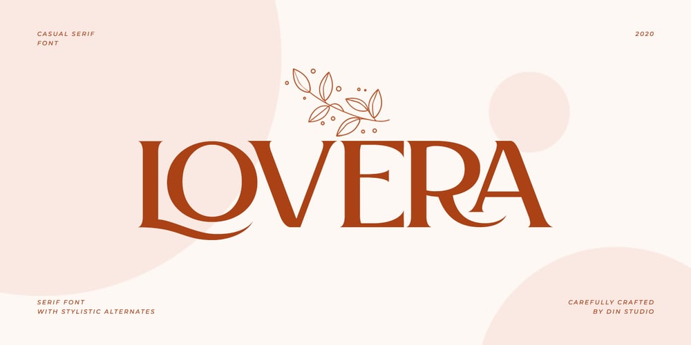 Lovera font