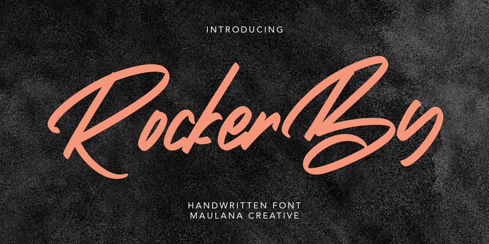 Rockerby font