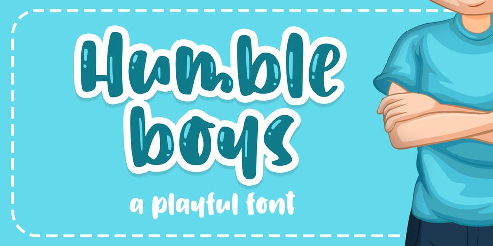 Humble Boys font